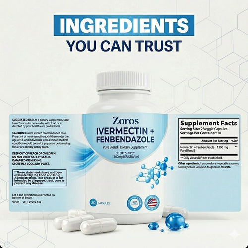 Ivermectin - Fenbendazole 30 Day Supply